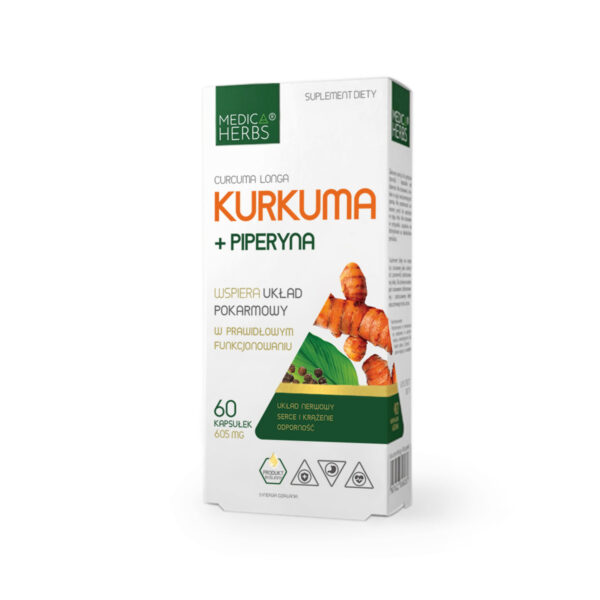 Kurkuma + Piperyna Medica Herbs